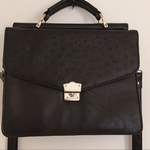 Black Satchel/Crossbody Purse